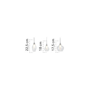 Lampada a sospensione disegno tecnico Skyline S3 dett