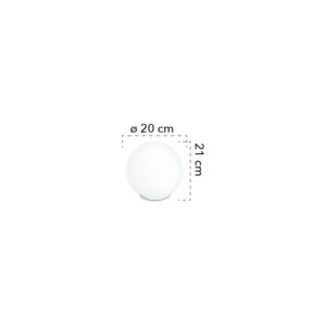 Lampada da tavolo disegno tecnico Lampd L20 BCO