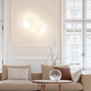 Lampada da parete Kubick ambientazione-2 Mantra Illuminazione luceledcom
