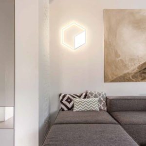 Lampada da parete Kubick ambientazione Mantra Illuminazione luceledcom