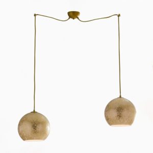 Lampada da sospensione Vanity S2 Oro Arredo Luce Design luceledcom