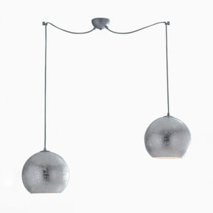 Lampada da sospensione Vanity S2 Silver Arredo Luce Design luceledcom