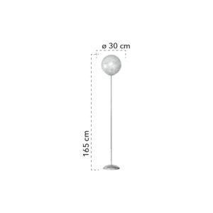Lampada da terra disegno tecnico Lampd PIANT