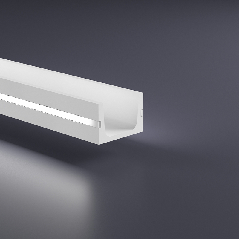 Cornice in gesso per illuminazione indiretta led DS5022