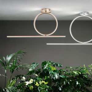 Lampada a soffitto Acrobat Ambientazione Ondaluce luceledcom