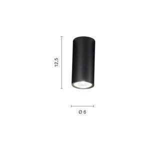 Lampada a soffitto Filo Disegno tecnico Ondaluce luceledcom