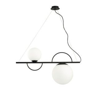 Lampada a sospensione Birds nero ondaluce luceledcom