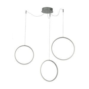 Lampada a sospensione Circus Silver Ondaluce luceledcom