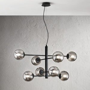 Lampada a sospensione Eliseo 8 ambientazione ondaluce luceledcom