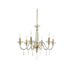 Lampada a sospensione Fiamma 6 Ondaluce luceledcom