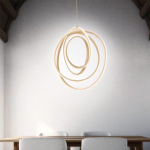 Lampada a sospensione Golden Ambientazione Ondaluce luceledcom