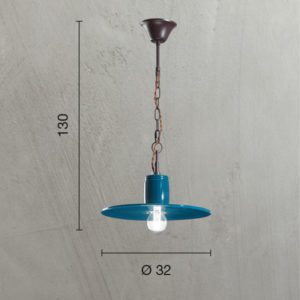 Lampada a sospensione Land Disegno tecnico ondaluce luceledcom