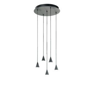 Lampada a sospensione Lex 5 Ondaluce luceledcom