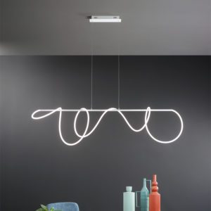 Lampada a sospensione Line 100 Ambientazione Ondaluce luceledcom