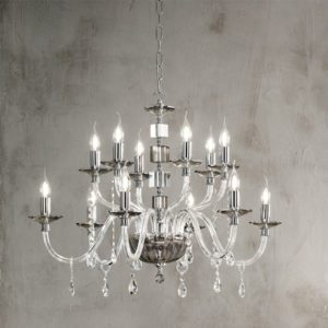 Lampada a sospensione Livia_12 Ambientazione Ondaluce luceledcom