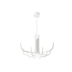 Lampada a sospensione Nouveau Bianco Ondaluce luceledcom