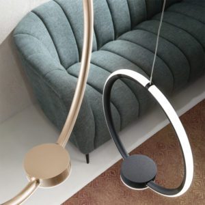 Lampada a sospensione Omega Ambientazione-1 Ondaluce luceledcom