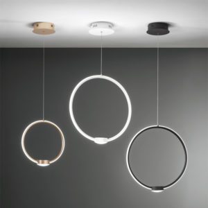 Lampada a sospensione Omega Ambientazione-2 Ondaluce luceledcom