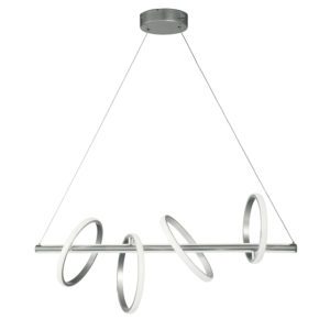 Lampada a sospensione Rodeo silver Ondaluce luceledcom