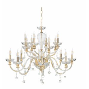 Lampada a sospensione Roxanne 16 ondaluce luceledcom