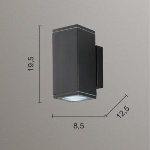 Lampada da parate Nevada Disegno tecnico Ondaluce luceledcom