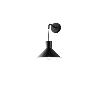Lampada da parete Elio Nero Ondaluce luceledcom