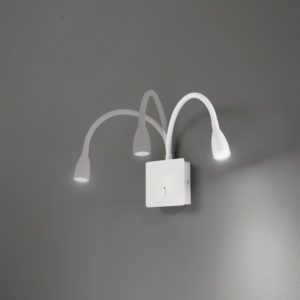 Lampada da parete Fall Bianco Ondaluce luceledcom