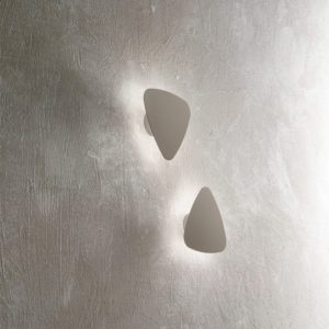 Lampada da parete Geo Tortora Ondaluce luceledcom