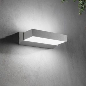 Lampada da parete Nic Silver Ondaluce luceledcom