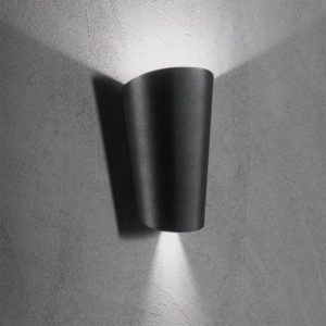 Lampada da parete Pic Nero Ondaluce luceledcom