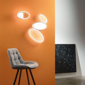 Lampada da parete Rice ambientazione 2 Ondaluce luceledcom