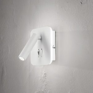 Lampada da parete Sella Q Bianco Ondaluce luceledcom