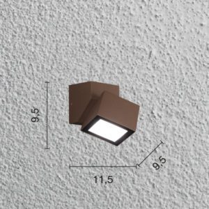 Lampada da parete Steve disegno tecnic ondaluce luceledcom