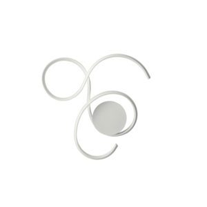 Lampada da soffitto Twist Bianco Ondaluce luceledcom