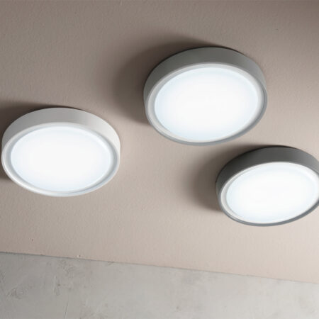 Lampada da soffitto Aidi colorazioni ondaluce luceledcom