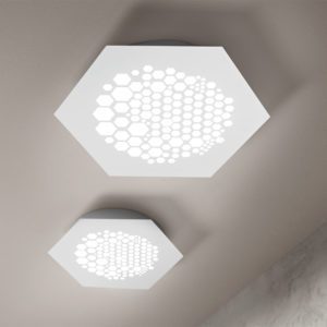 Lampada da soffitto Alveare ambientazione Ondaluce luceledcom