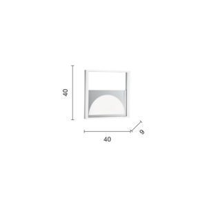 Lampada da soffitto Art MD Disegno tecnico Ondaluce luceledcom