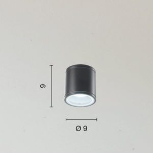 Lampada da soffitto Jubo Disegno tecnico Ondaluce luceledcom