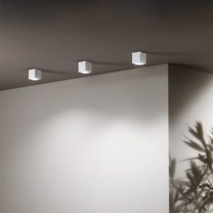 Lampada da soffitto Nevada Bianco Ondaluce luceledcom