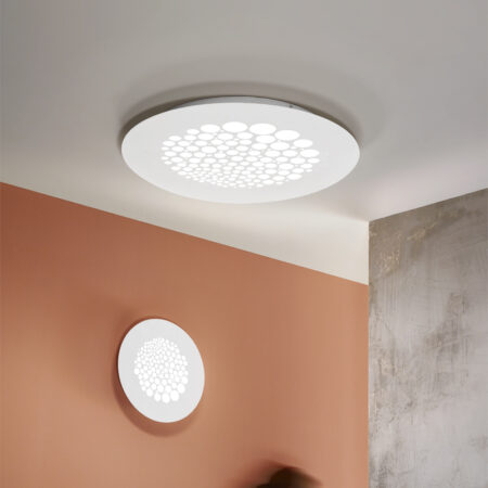 Lampada da soffitto Paguro Ambientazione Ondaluce luceledcom