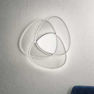 Lampada da soffitto Rose PC ambientazione Ondaluce luceledcom