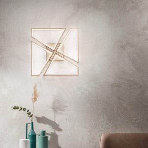 Lampada da soffitto Square GR Ambientazione Ondaluce luceledcom