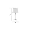 Lampada da tavolo Cherubini LT Disegno tecnico Ondaluce luceledcom
