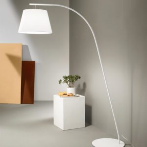 Lampada da terra Gru Bianco Ondaluce luceledcom