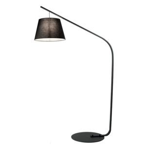 Lampada da terra Liana Nero Ondaluce luceledcom