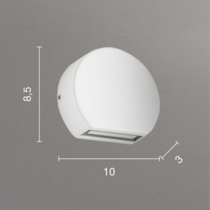 Segnapasso Sun Disegno tecnico Ondaluce luceledcom