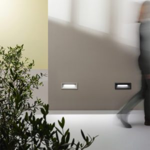 Segnapasso da incasso Shade Colorazioni Ondaluce luceledcom