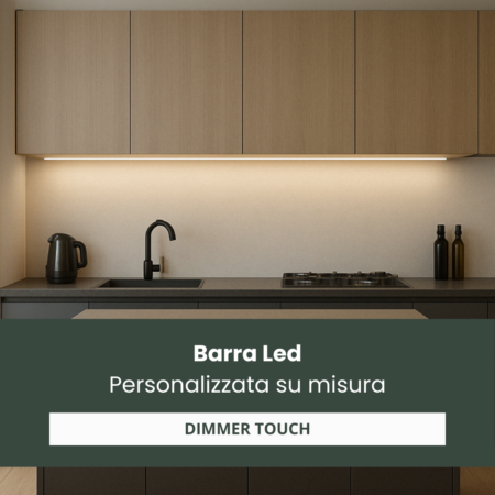 Kit Led sottopensile luce cucina personalizzabile luceledcom
