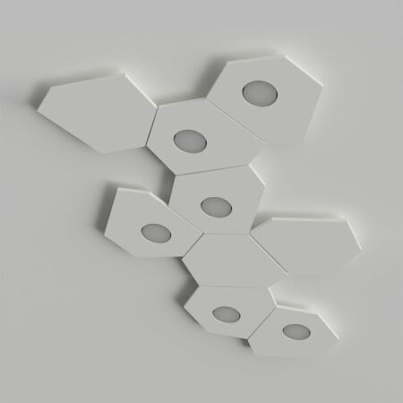 Plafoniera componibile per GX53 led da soffitto