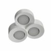 Plafoniera da soffitto per 3 lampadine GX53 led
